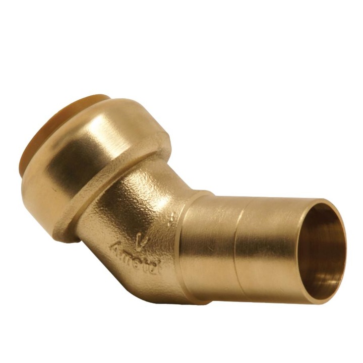 Cot conector clasic, Tectite, 45 grade, 12x12mm