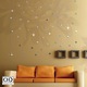 Oglinda Autoadeziva pentru Decor si Design Interior, Model Stelute 4 Colturi, din PVC Acrilic Premium, Set 50 Bucati, ORIGINAL DEALS