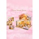 Casa de construit DIY Home Sweet Home, tip macheta, miniatura artizanala, dimensiune 22x20.5x17.5 cm, scala 1:24, cu leduri si accesorii, Doty®️