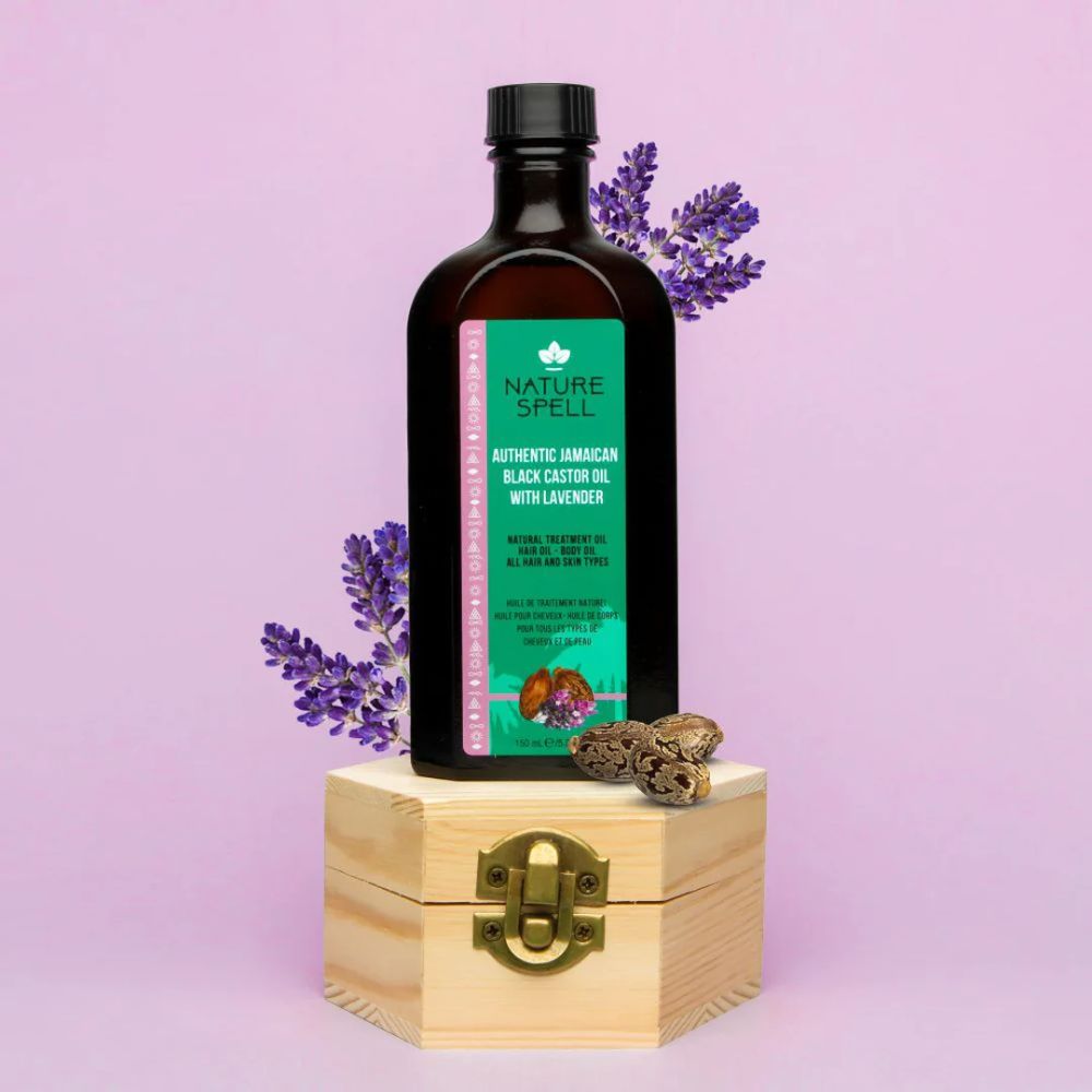 Ulei pentru par si piele Nature Spell Authentic Jamaican Black Castor