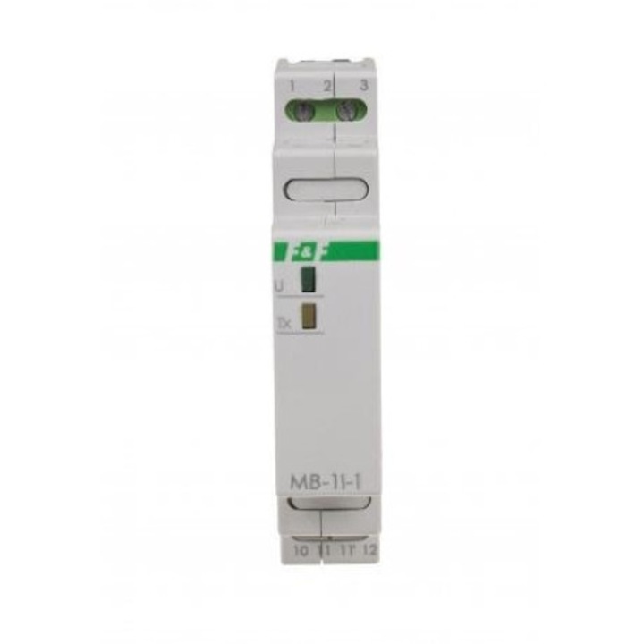 Traductor de curent cu iesire modbus rtu MB-1I-1 15A F&F