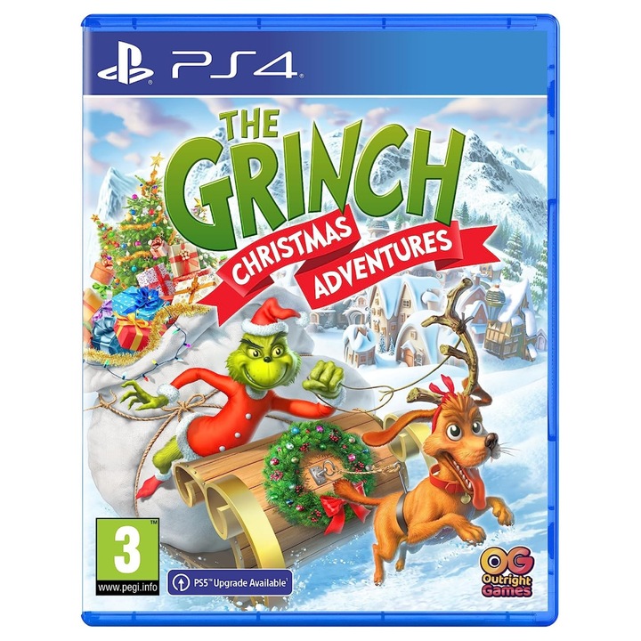 The Grinch Christmas Adventures PlayStation 4 Játékszoftver