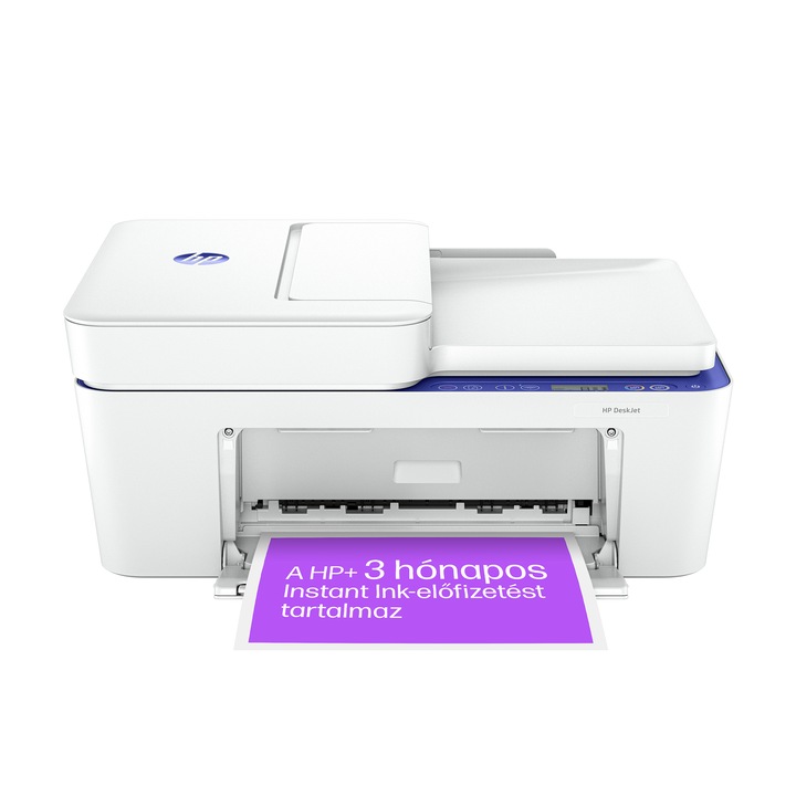 HP DeskJet 4230E multifunkciós színes tintasugaras nyomtató, A4, ADF, Wi-Fi, HP+, 3 hónap Instant Ink (60K30B)