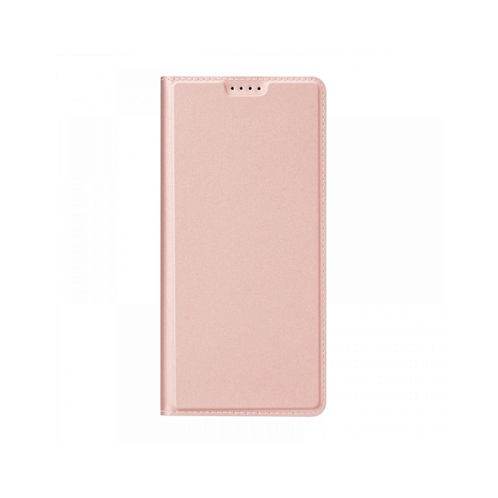 Калъф Cellect, За Samsung S24, Тип книга, Цвят розово злато