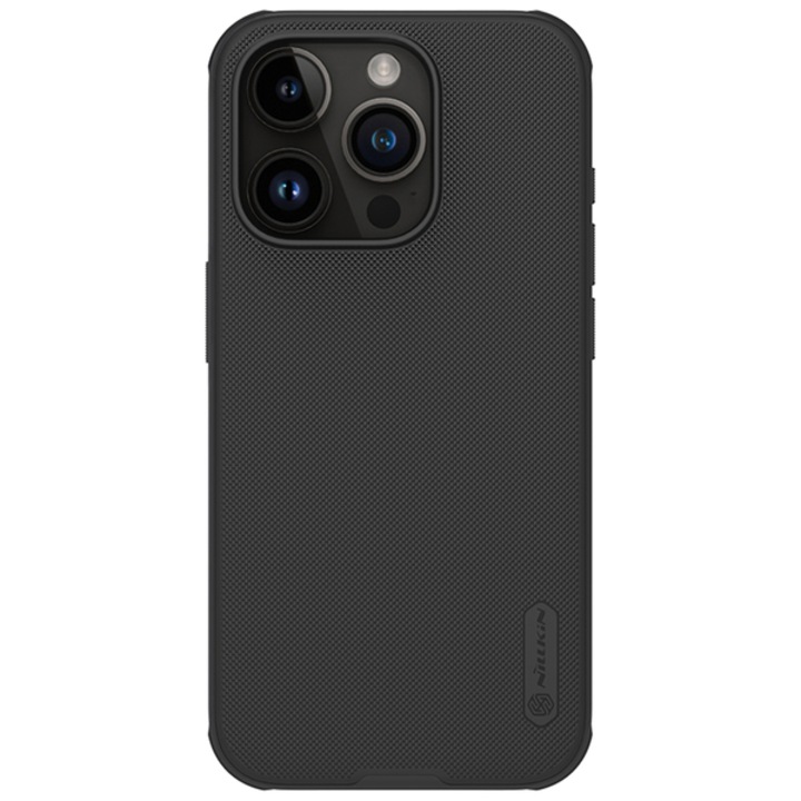 Husa pentru iPhone 15 Pro Max Nillkin super frosted shield pro reinforced case black