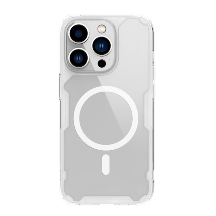 Протектор за iPhone 15 Pro Max, бял