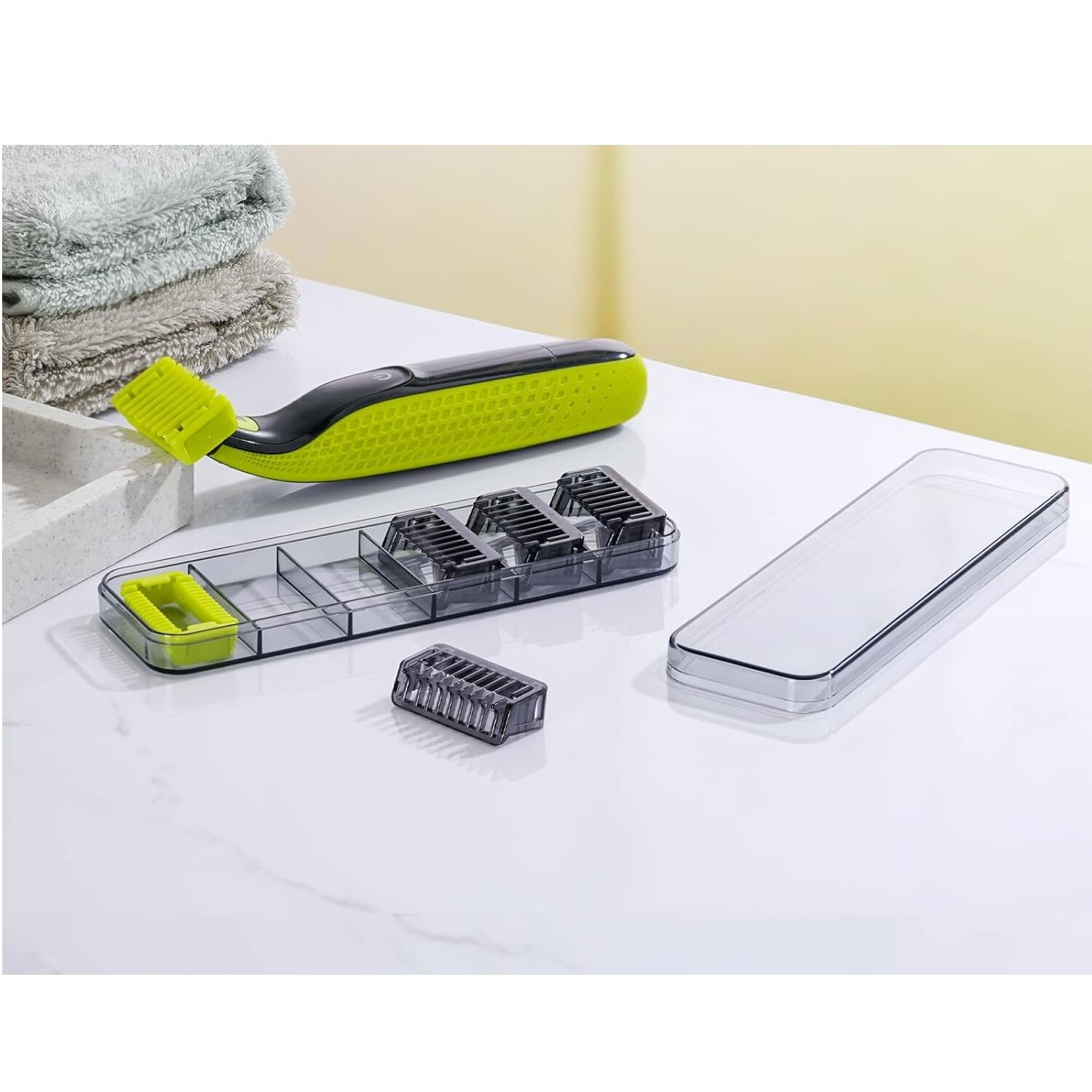 Rezerva OneBlade QP230/50 kit 3 lame, compatibil OneBlade si OneBladePro,  Verde 