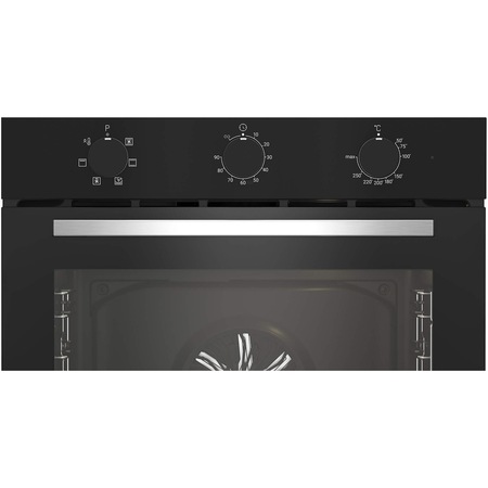 Pachet Cuptor incorporabil Arctic ARSE11130BD, 71 l, Electric, 6 functii, AquaDropClean, Grill, Timer, Clasa A + Plita incorporabila, Gaz, 4 Arzatoare, Aprindere electrica, Wok, 60 cm, Negru