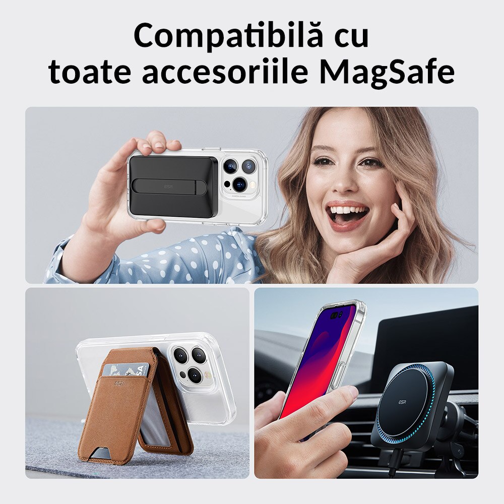 Husa De Telefon Magnetica Esr Pentru Iphone Pro Max Cu Halolock Si Magsafe Emag Ro