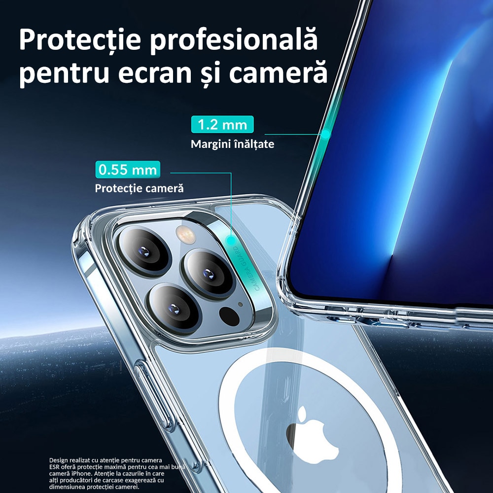 Husa De Telefon Magnetica Esr Pentru Iphone Pro Max Cu Halolock Si Magsafe Emag Ro