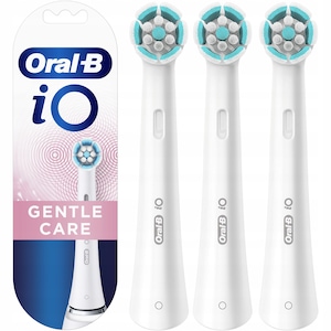 Set Rezerve periuta de dinti electrica Oral-B iO Gentle Care, Alb, 3 buc