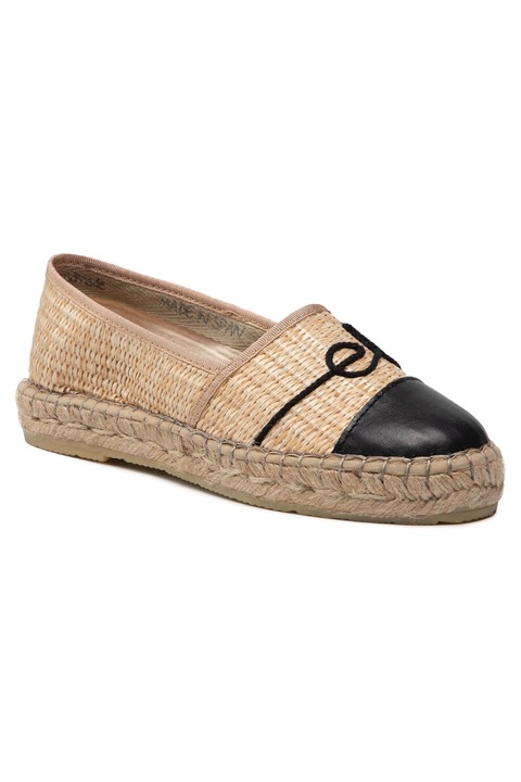 Női espadrillák, Eva Longoria, 300127513, textil, bézs, 36 EU