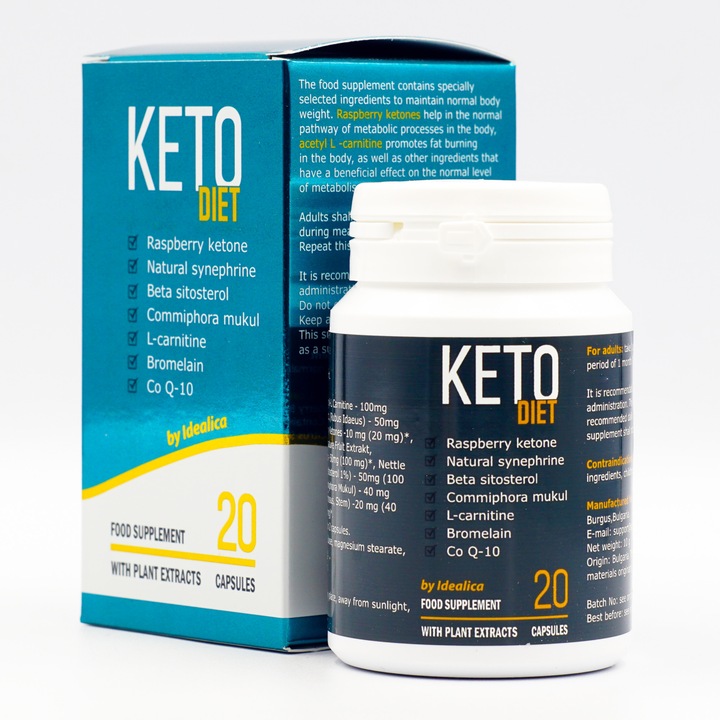 Supliment de gestionare Keto Diet 20 capsule