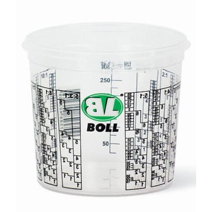 Cana filtrare rasina, Gradatii, Reutilizabila, Transparent, 400ml