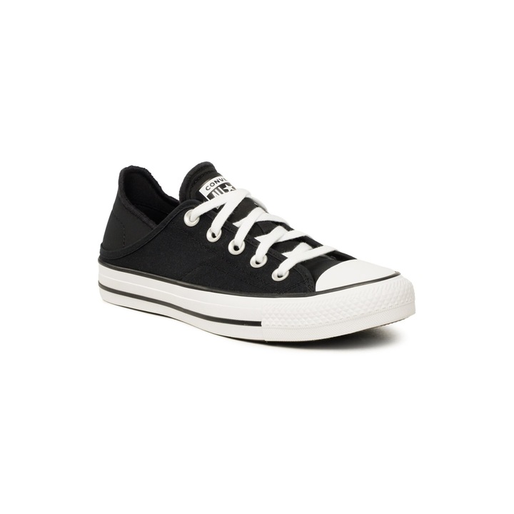 Lány tornacipő, Converse, 302718597, textil, fekete, Fekete
