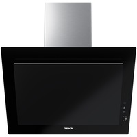 Hota incorporabila decorativa TEKA DVT 68660 TBS BK, Putere de absorbtie 584 m3/h, Touch control, Clasa A+, 60 cm, Sticla neagra