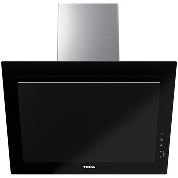 Hota incorporabila decorativa TEKA DVT 68660 TBS BK, Putere de absorbtie 584 m3/h, Touch control, Clasa A+, 60 cm, Sticla neagra