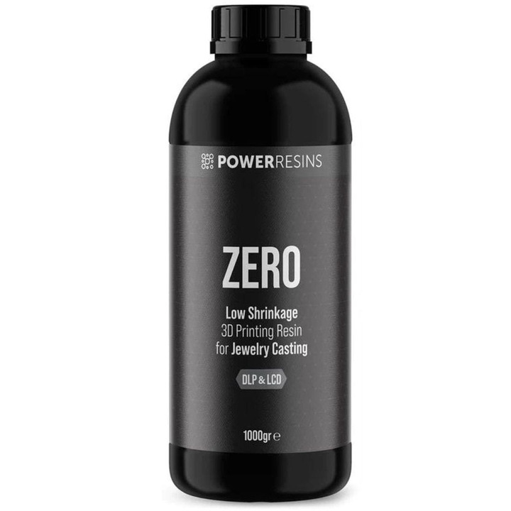 3D смола за бижута, PowerResins, 1кг, черна