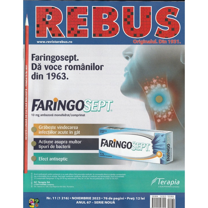 Rebus Flacara 11/2023 - publicatiile Flacara