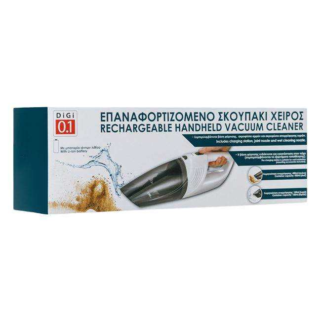 Aspirator de mana multifunctional, reincarcabil, 40W, aspirare umeda si uscata