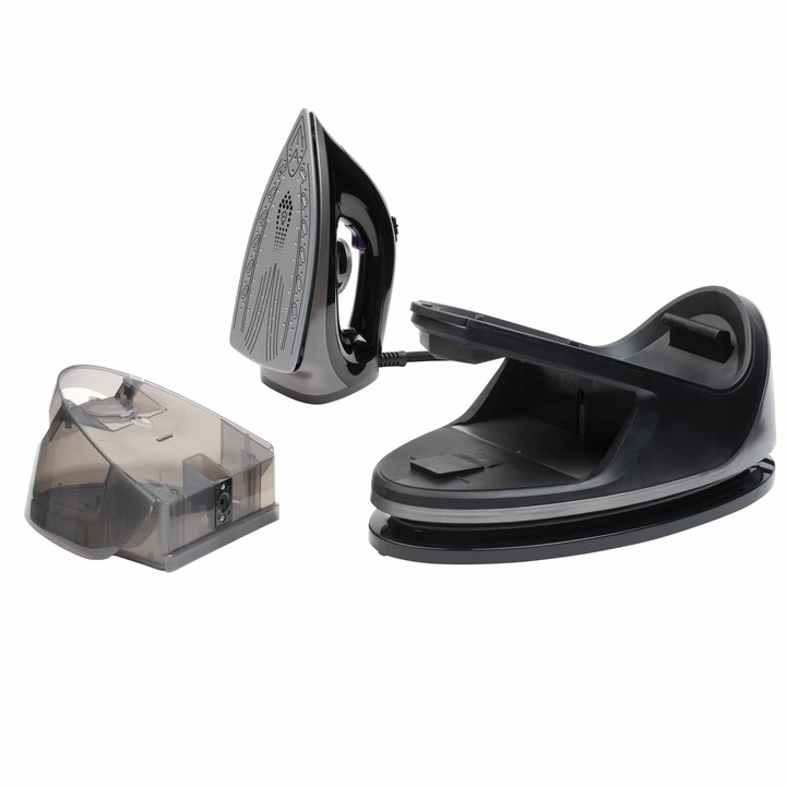 Statie de calcat Jata JECP8523, ceramica, termostat reglabil, rezervor 1.1L, 2250W