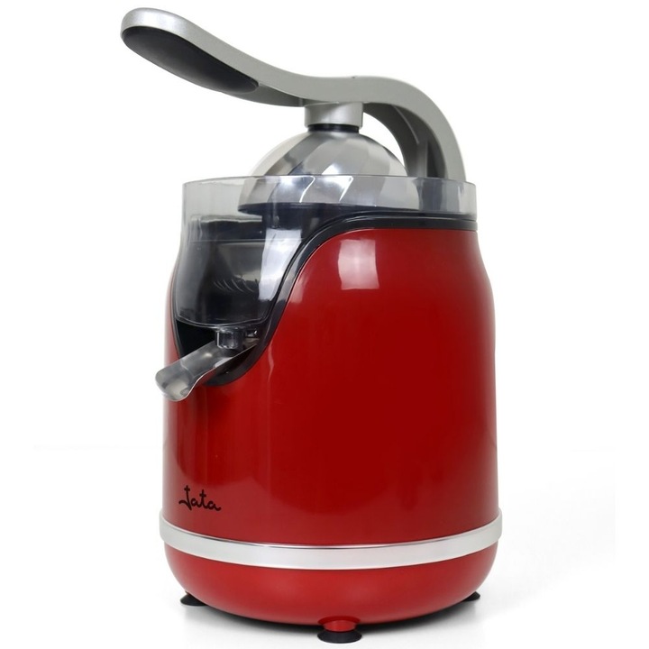Цитрус преса Jata JEEX1059, 160 W, 2 конуса за сок, Червена
