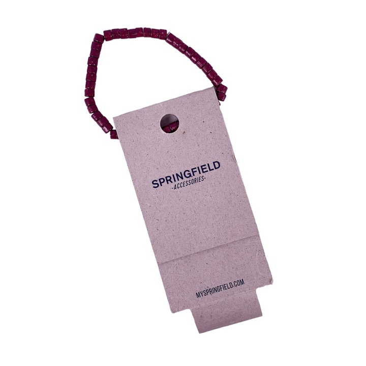 Női karkötő SPRINGFIELD 8203075-69-1 10-406, fa, lila, egy méret