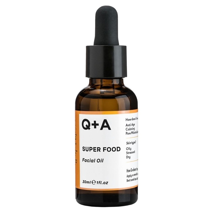 Ulei de fata revitalizant, Q+A, 30ml