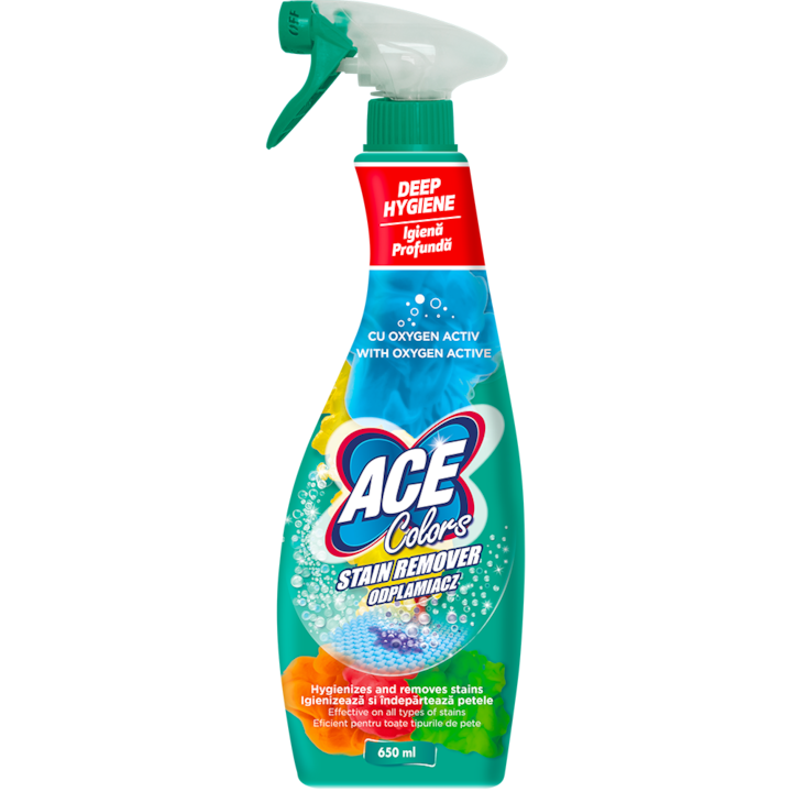 Spray indepartare pete Ace Stain Remover, 650 ml
