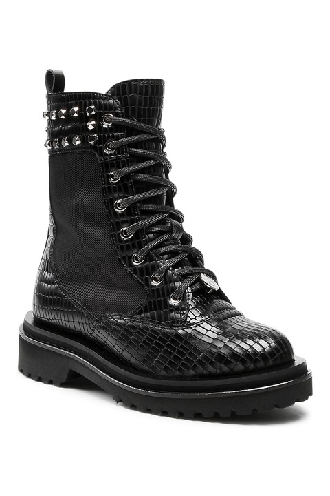 Ghete dama, Rage Age, 208231350, Piele naturala, Negru, Negru