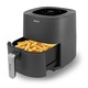 Friteuza cu aer cald FRE-SS-10816, Putere 1700W, 5.5L, 8 programe, Afisaj Digital, Temperatura ajustabila de la 80 - 200°C, Timer 60 min, Negru