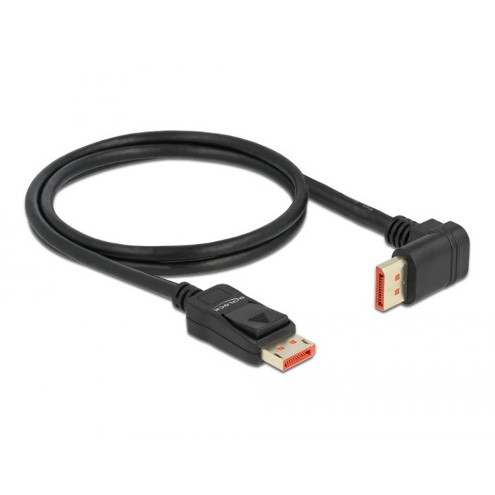 Кабел DisplayPort, Delock, 8k 60hz, 1м, Черен