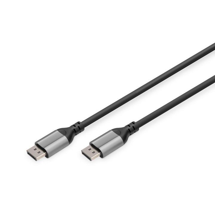 Cablu de conectare Digitus 8K DisplayPort Versiunea 1.4 1m Negru, 216193, Cablu