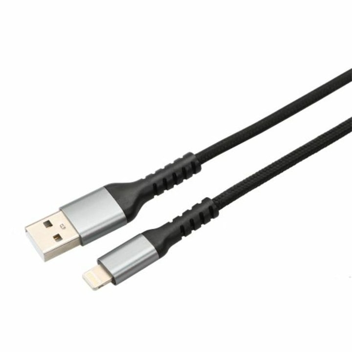 Avax USB-A to Lightning Kábel 1, 5m Fekete/Szürke, Kábel