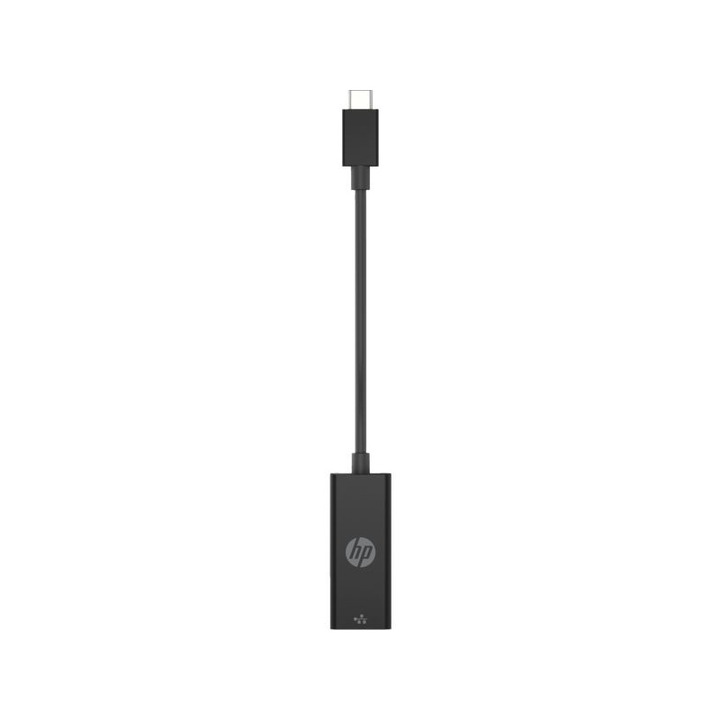 HP adapter G2 USB-C – RJ45, méretek: 180 x 20.6 x 16.5 mm, tömeg: 0.02kg, Kábel hossza: 104
