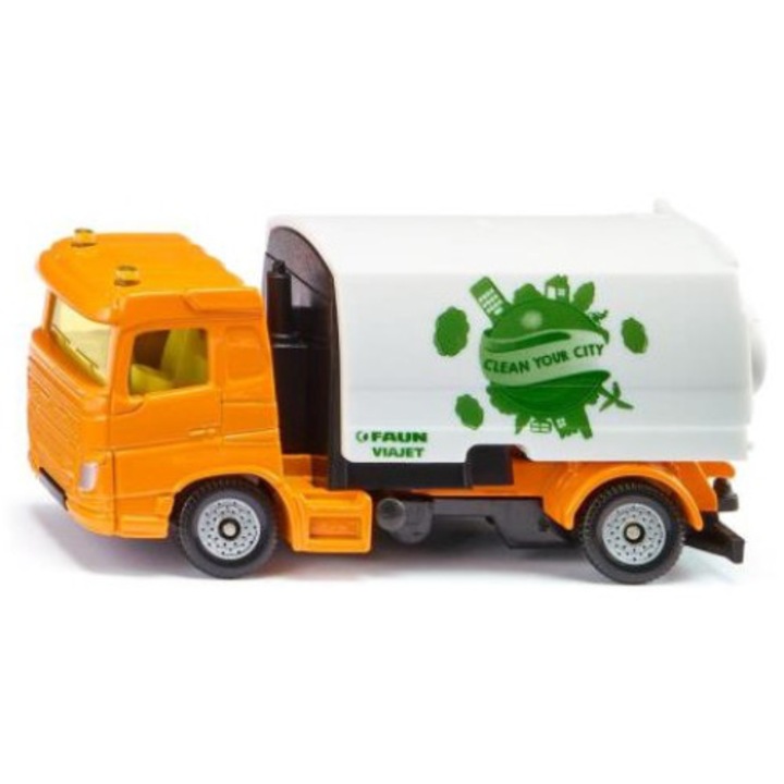 Камион за боклук, Volvo FL Faun Viajet, Пластмасов, Многоцветен