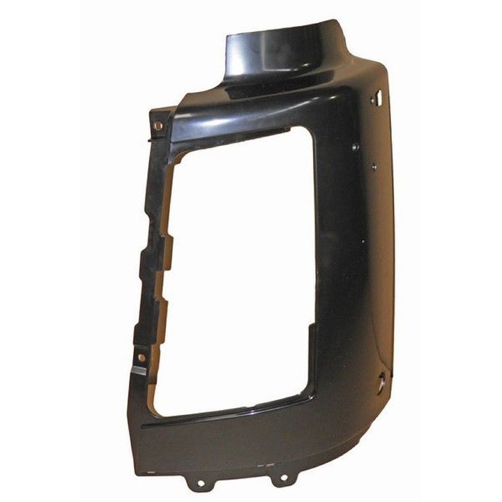 Rama far auto, Lamiro, Plastic, Compatibil cu Volvo FH12, Stanga, Negru