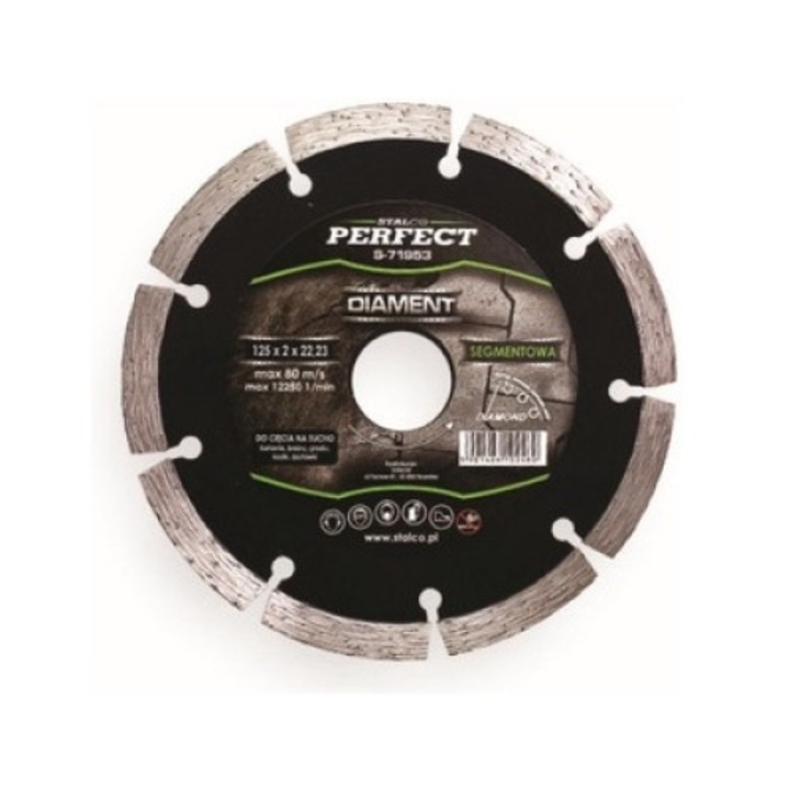 Disc diamantat, Stalco, 125 mm