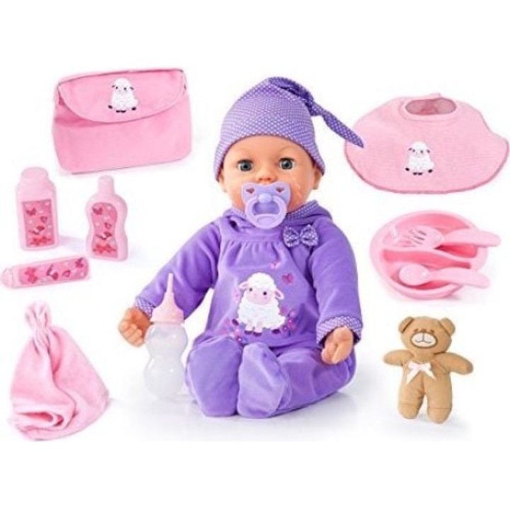 Babakészlet, Bayer, 46 cm, Multicolor, 3 év+