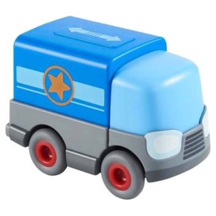 Camion cu baterie, Haba, Plastic, Multicolor, 105 mm