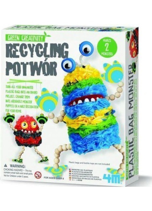 Monstru de reciclare, Russell, Plastic, Multicolor