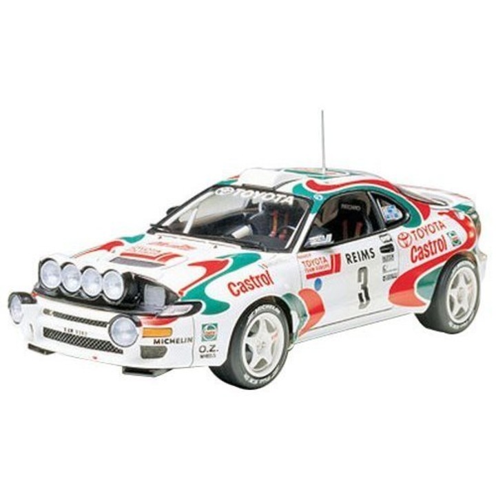 Kit Macheta Automodel de construit Tamiya Toyota Celica GT-Four Castrol 1993 Monte Carlo Rally +14ani 1:24 TAM 24125