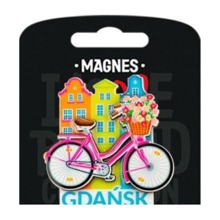 Magnet decorativ, Pan Dragon, Gdansk, Multicolor
