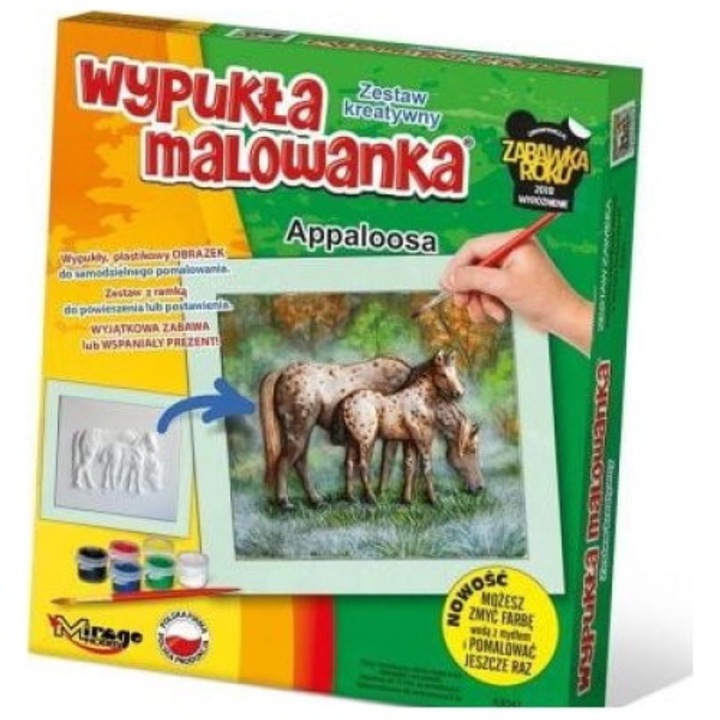 Pictura in relief, Mirage, Appaloosa Horses, Multicolor