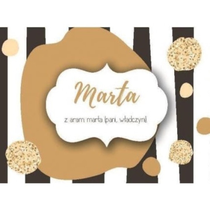 Hűtőmágnes névvel, Sharon, Márta, Többszínű