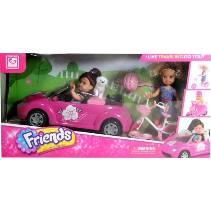 Babakészlet és kiegészítők, SWEDE, Műanyag, 3+ év, Többszínű