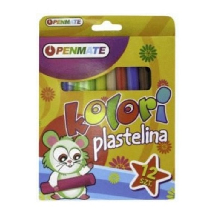 Plastilina Penmate 12 szín