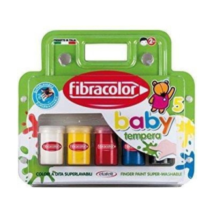 Комплект от 5 акварели, Fibracolor, Multicolor