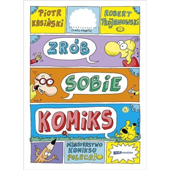 Zrób sobie komiks, Znak, 240 de pagini, 2018