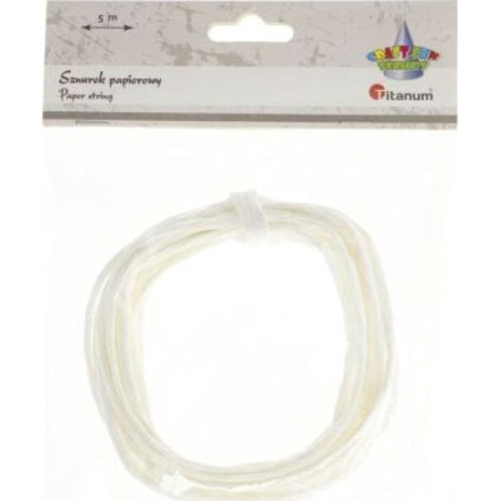 Snur, Titanum, Hartie, 3.5 mm x 5 m, Alb